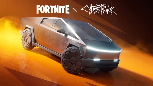 Epic Games показала трейлер нового автомобиля для Fortnite, которым стал Tesla Cybertruck