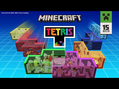 Коллаборация самых продаваемых игр в мире: в Minecraft появился Tetris